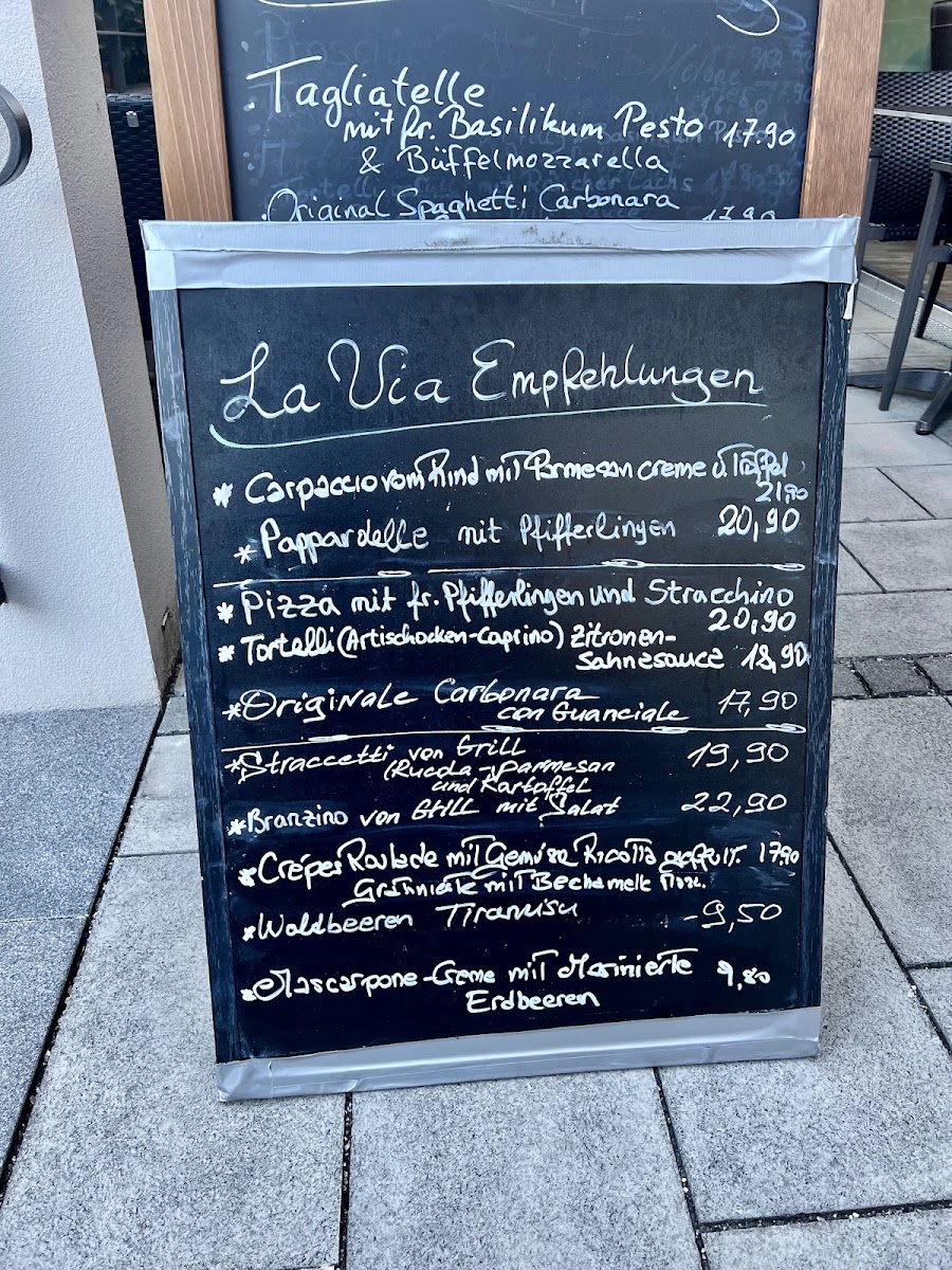Menu Ristorante La Via | Pizzeria Pasing-2