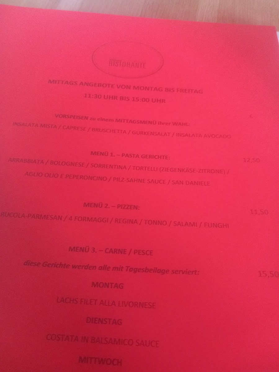 Menu Ristorante La Via | Pizzeria Pasing-4